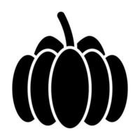 Pumpkin Vector Glyph Icon For Personal And Commercial Use.