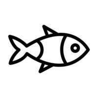 Seafood Vector Thick Line Icon For Personal And Commercial Use.