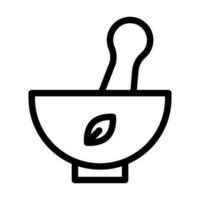 Spice Vector Thick Line Icon For Personal And Commercial Use.