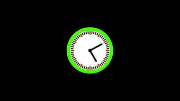 orologio Timer 4k. video