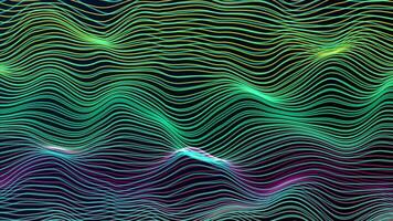 particle wave background. video