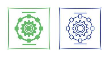 Automated Process Vector Icon