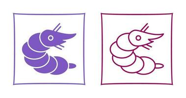 Shrimp Vector Icon