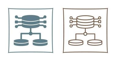 Structured Data Vector Icon