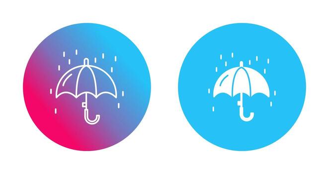 icono de vector de lluvia