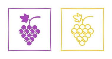 Grapes Vector Icon