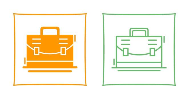 icono de vector de maletín