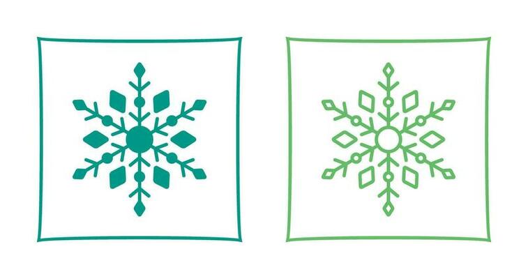 Snow Flake Vector Icon