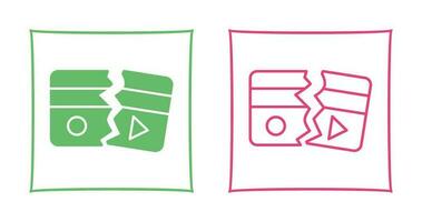 Broken Vector Icon