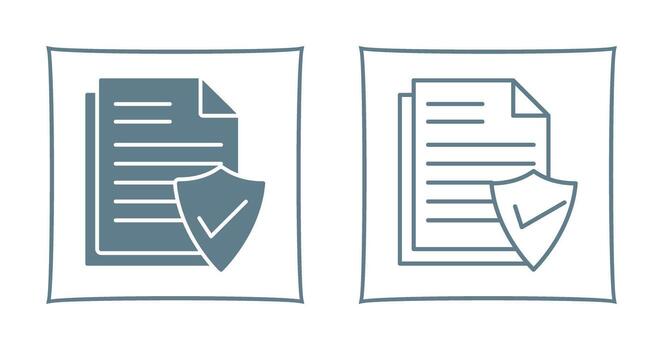 Valid Document Vector Icon