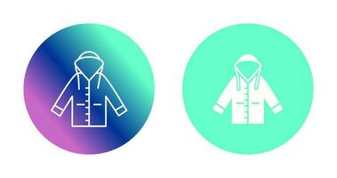 Raincoat Vector Icon