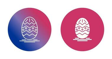 icono de vector de huevo de Pascua