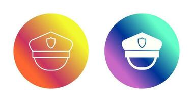 Police Hat Vector Icon