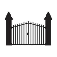 Gate icon vector