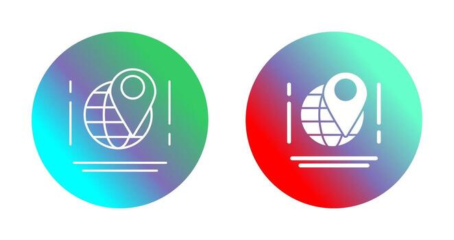 icono de vector de mapa