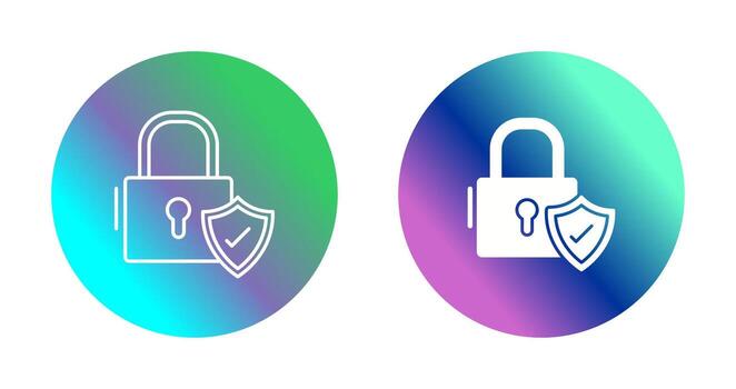 icono de vector seguro