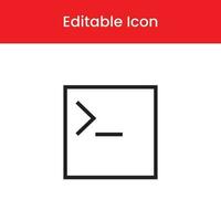Coding icon, Coding outline icon, Coding vector icon