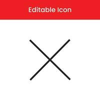 Cancel  icon, Cancel outline icon, Cancel vector icon