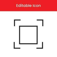 Enlarge screen icon, Enlarge screen outline icon, Enlarge screen vector icon