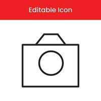 Camera icon, Camera outline icon, Camera vector icon