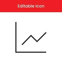 Trends icon, Trends outline icon, Trends vector icon