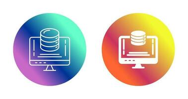 Data Storage Vector Icon