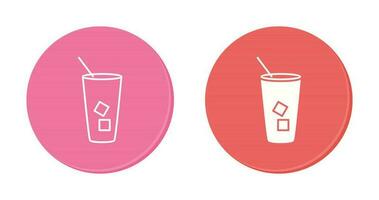 Iced Coffee Vector Icon