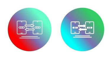 Data Synchronization Vector Icon