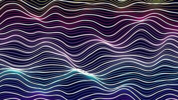 particle wave background. video