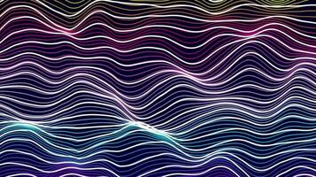 particle wave background. video