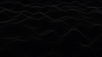 particle wave background. video