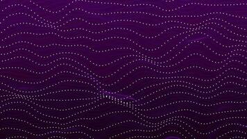 Digital particle wave. video