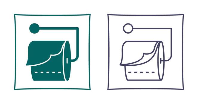 Tissue Roll Vector Icon
