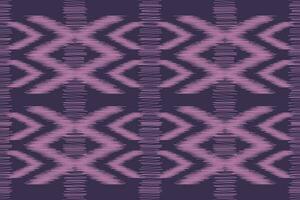 Ethnic Ikat fabric pattern geometric style.African Ikat embroidery Ethnic oriental pattern violet purple violet background. Abstract,vector,illustration.Texture,clothing,scraf,decoration,carpet. vector