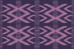 Ethnic Ikat fabric pattern geometric style.African Ikat embroidery Ethnic oriental pattern violet purple violet background. Abstract,vector,illustration.Texture,clothing,scraf,decoration,carpet. vector