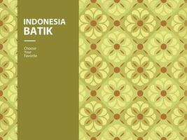 batik modelo sin costura Indonesia elemento independencia día nacional dibujo Clásico Moda vector