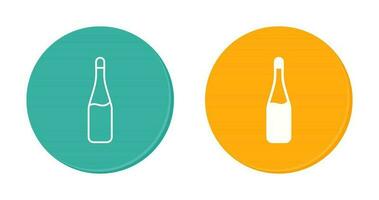 Champagne Bottle Vector Icon