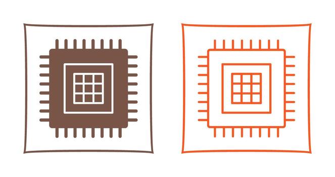 Processor Vector Icon