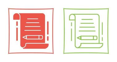 Write Vector Icon