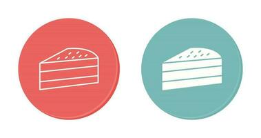 Cake Slice Vector Icon