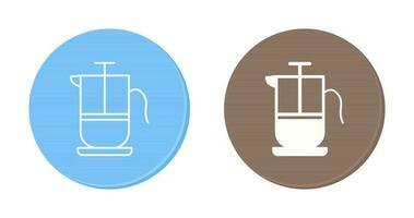 French Press Vector Icon