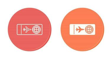 Plane Tickets Vector Icon