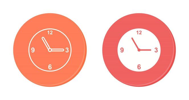 icono de vector de tiempo