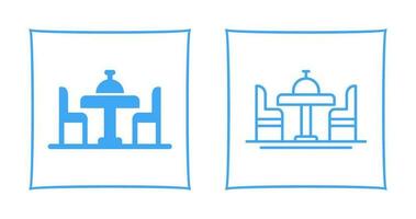 Dinning Table Vector Icon