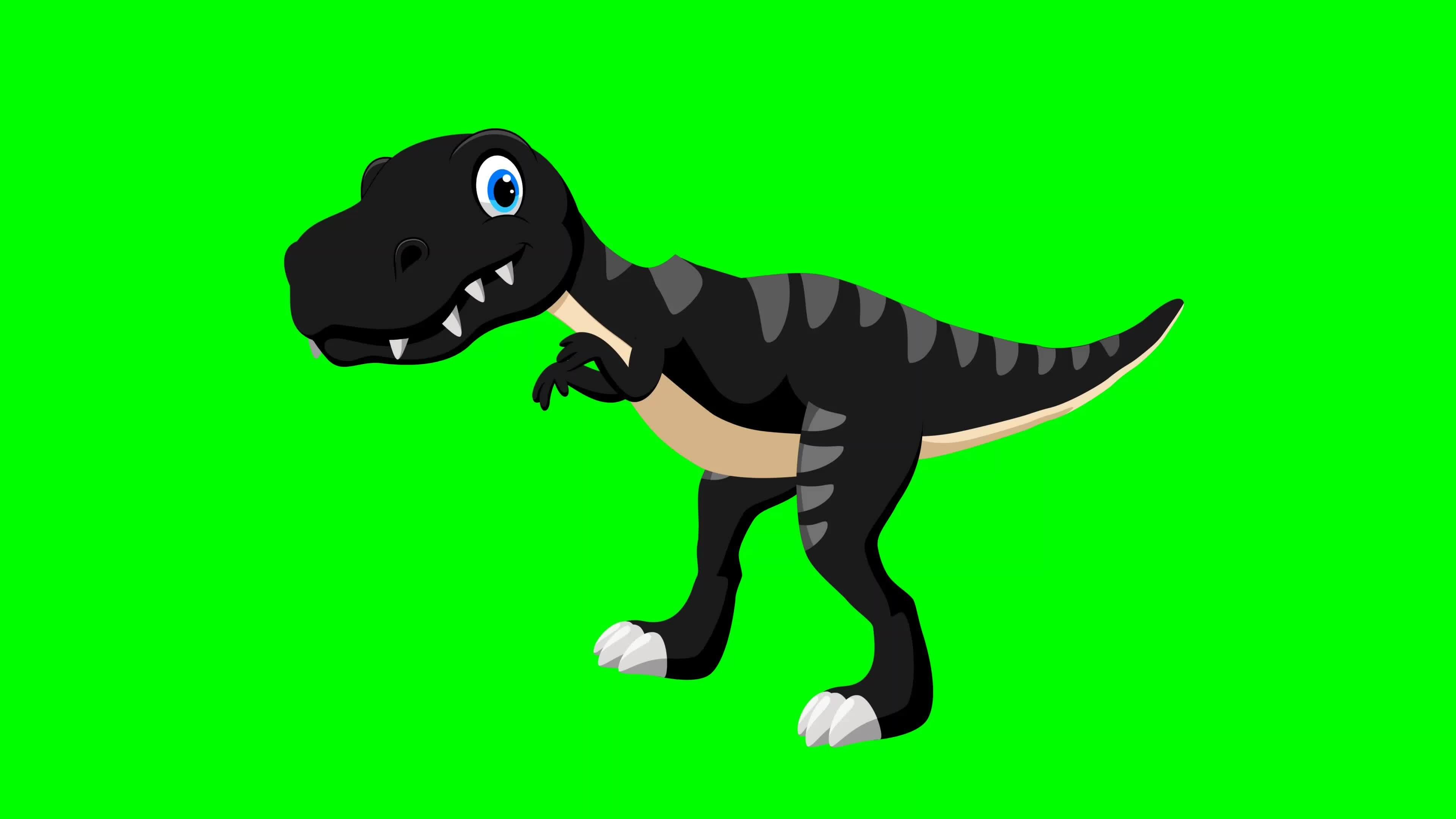 Dinossauro Tyrannosaurus Rex 03 / Corpo inteiro / Desenho