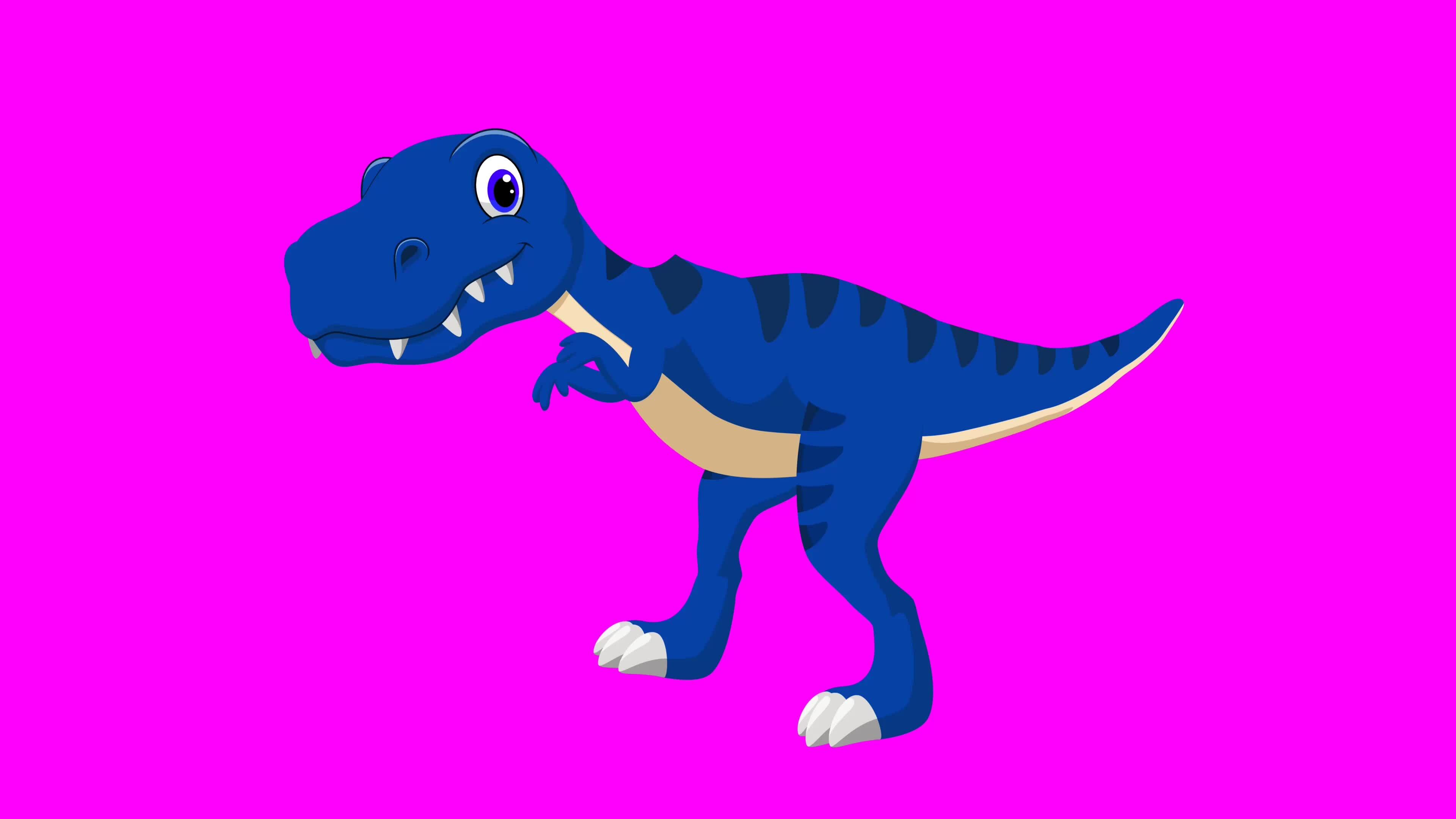 Dinossauro Tyrannosaurus Rex 03 / Corpo inteiro / Desenho