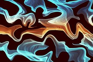 hand drawn abstract with wave effect background wallpaper photo