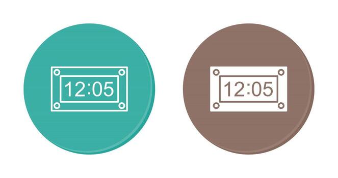 Unique Timer Vector Icon