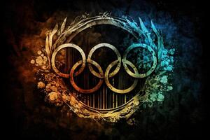 olimpic games symbol photo