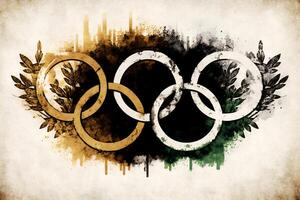 olimpic games symbol photo